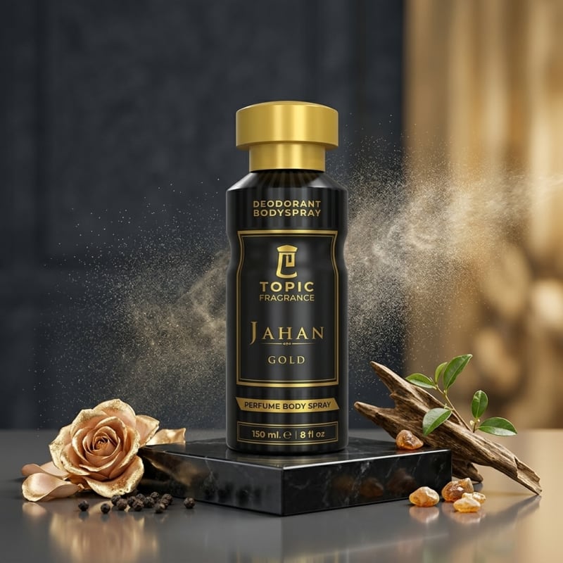 Topic Jahan Gold Body Spray 150ml