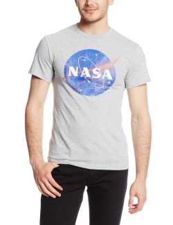 Amazon.com: Fifth Sun Nasa Logo, Athletic Heather, Large: Clothing