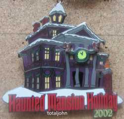 Disneyland 2002 HAUNTED MANSION HOLIDAY NIGHTMARE BEFORE CHRISTMAS Pin