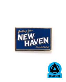 New Haven Postcard Pin – Strange Ways