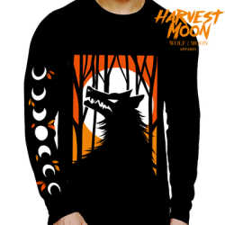 Harvest Moon Long Sleeve · Wolf Moon Apparel · Online Store Powered by Storenvy