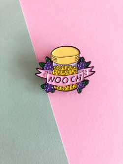 NOOCH Vegan Enamel Pin | Etsy