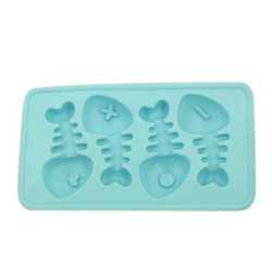 Amazon.com: HDE® Fish Bone Silicone Ice Cube Tray: Funny Ice Cube Tray: Kitchen & Dining