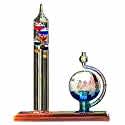 Amazon.com : AcuRite 00795A2 Galileo Thermometer with Glass Globe Barometer : Outdoor Thermometers : Garden & Outdoor