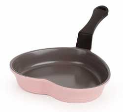 Amazon.com: Neoflam Ceramic Nonstick Heart-Shaped Egg Pan, Pink: Kitchen & Dining