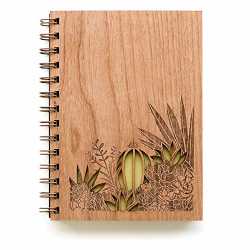 Amazon.com: Desert Garden Laser Cut Wood Journal (Notebook / Birthday Gift / Gratitude Journal / Handmade): Handmade