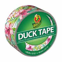 Amazon.com: Duck Brand 284631 Single Roll Printed Duct Tape, 1.88