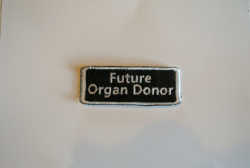 Future Organ Donor Patch Classic Distressed by AddieRecoyDesigns