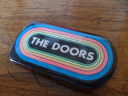 Vintage The Doors Rock Music Pin Back Button by VintageFunland