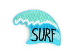 Perfect Wave Iron On Patch by MokuyobiThreads on Etsy