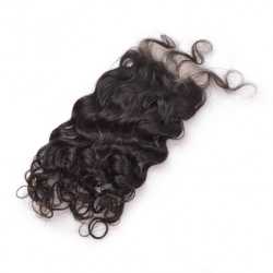 Buy cheap best good quality top Peruvian hair Lace closure deep wave wholesale prices