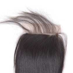 Buy cheap best good quality top Brazilian hair Lace closure natural straight wholesale prices