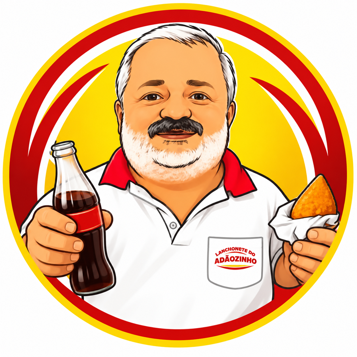 Logo de Lanchonete do Adaozinho