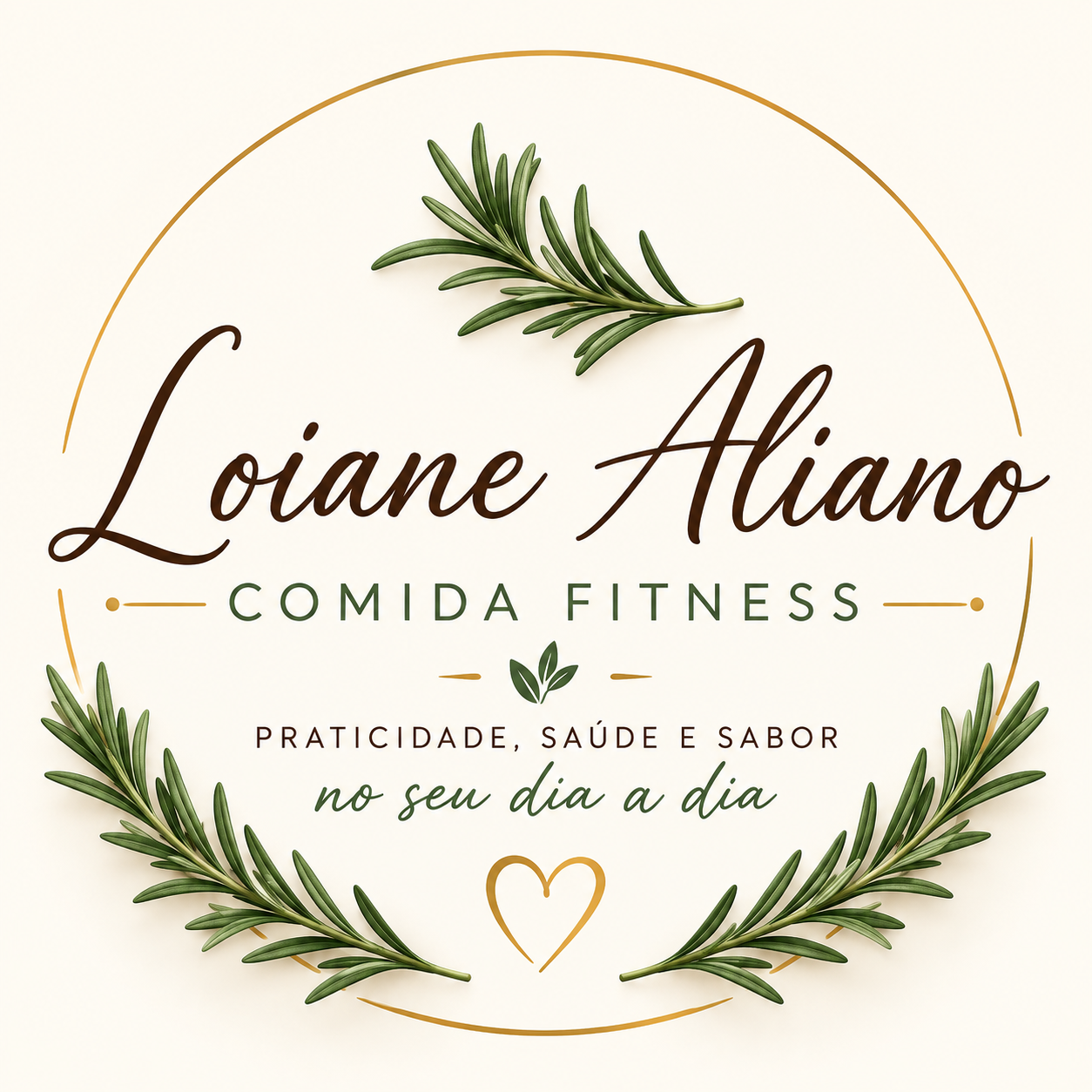 Logo de Loiane Aliano Comida Fitness