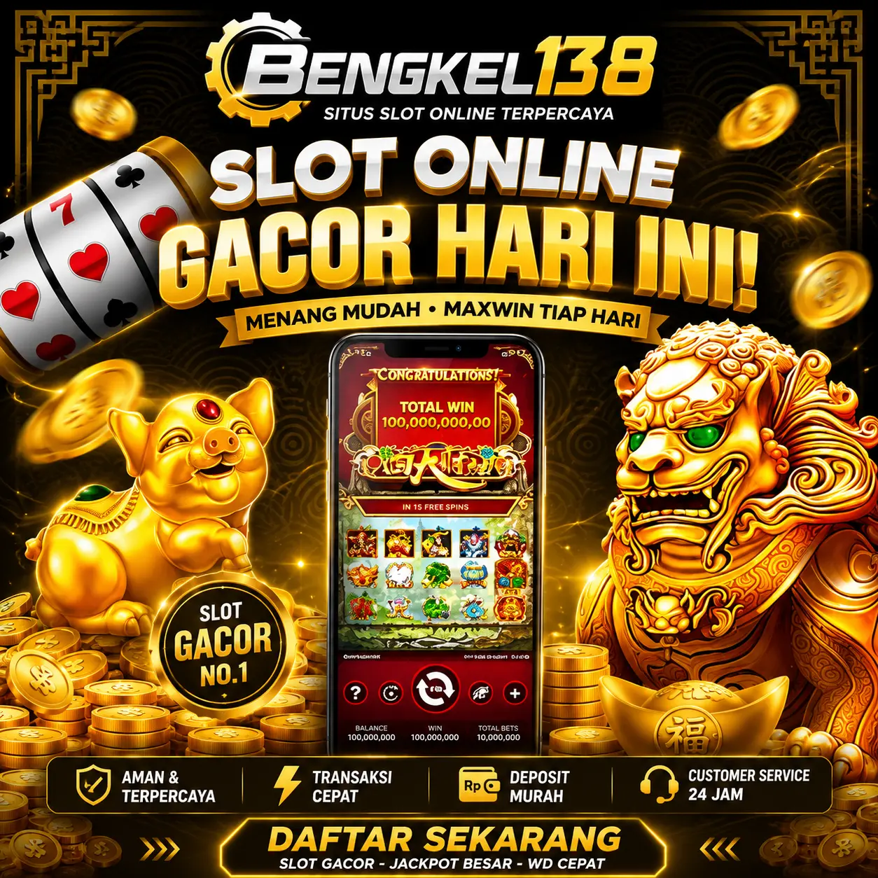 Galeri foto BENGKEL138 Situs Judi Slot Online Terlengkap Terpercaya di Jakarta