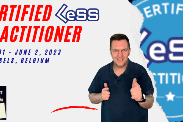 Certified Large-Scale Scrum (LeSS) Practitioner - Brussels, Belgium