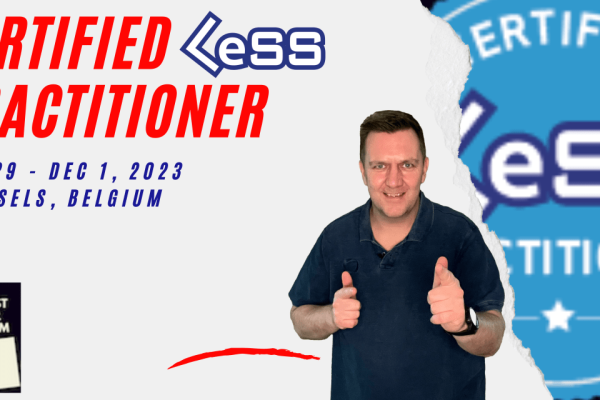 Certified Large-Scale Scrum (LeSS) Practitioner - Brussels, Belgium