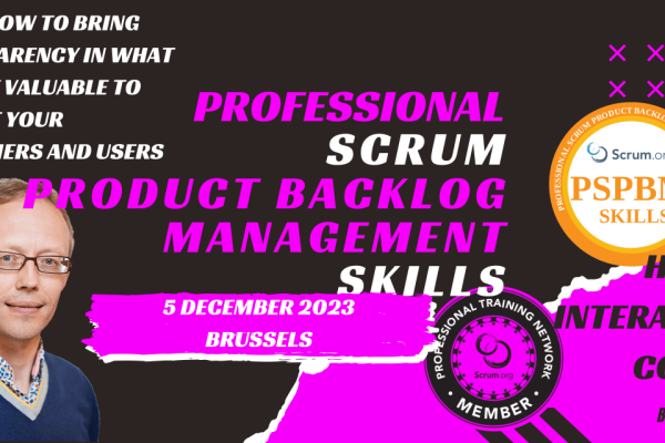 Professional Scrum Product Backlog Management Skills™