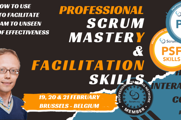 Professional Scrum MasterY with Facilitation Skills