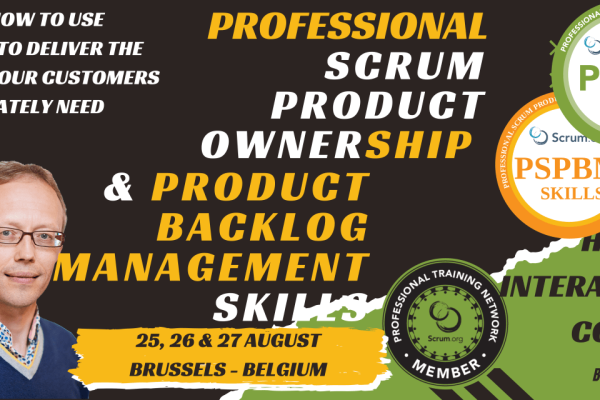 Professional Scrum Product OwnerSHIP with Product Backlog Management Skills