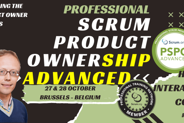 Professional Scrum Product OwnerSHIP - Advanced