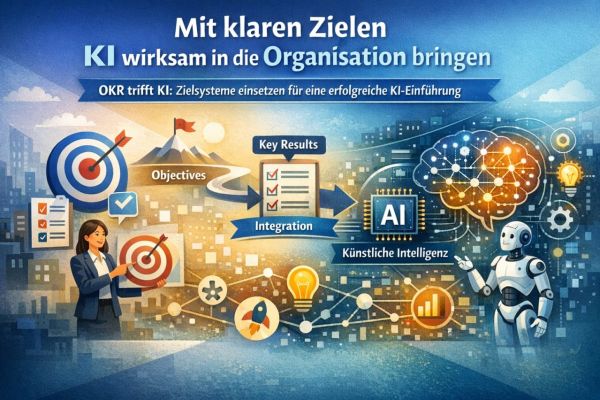 Mit klaren Zielen KI wirksam in die Organisation bringen