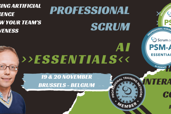 Professional Scrum Mastery and Product Ownership - AI Essentials