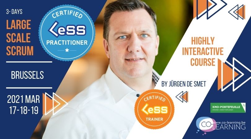 Certified Large-Scale Scrum (LeSS) Practitioner - Brussels, Belgium