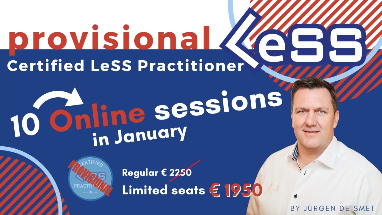 Provisional Certified Large-Scale Scrum (LeSS) Practitioner - Online
