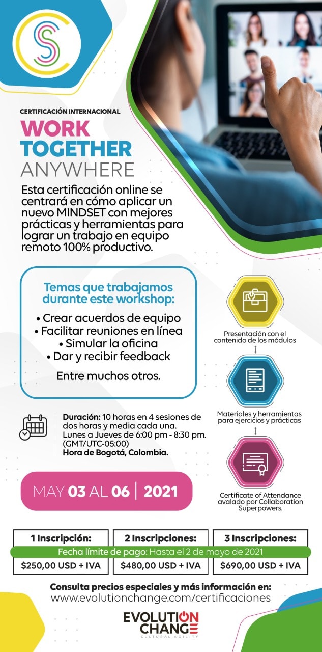 Workshop online - Ejercicios a realizar en tus sesiones de