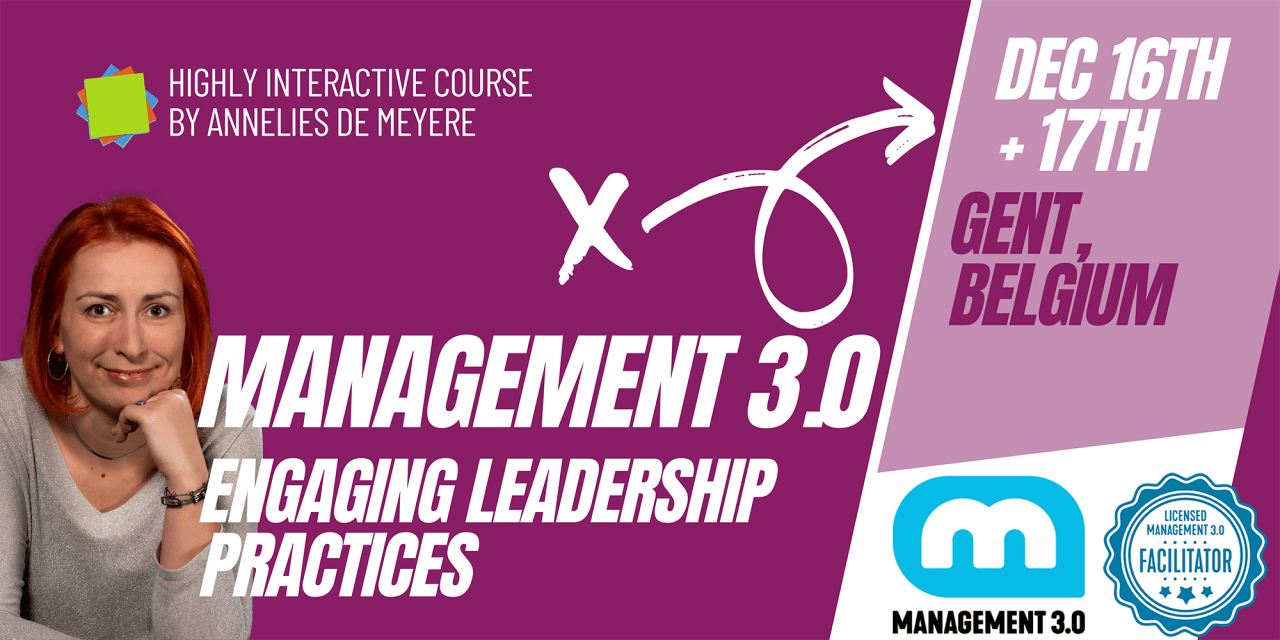 Management 3.0: How Can You Build Motivated, Self-Organizing Teams That Thrive Under Change?