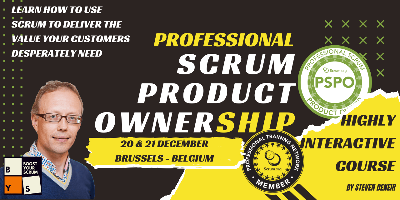 Professional Scrum Product Owner