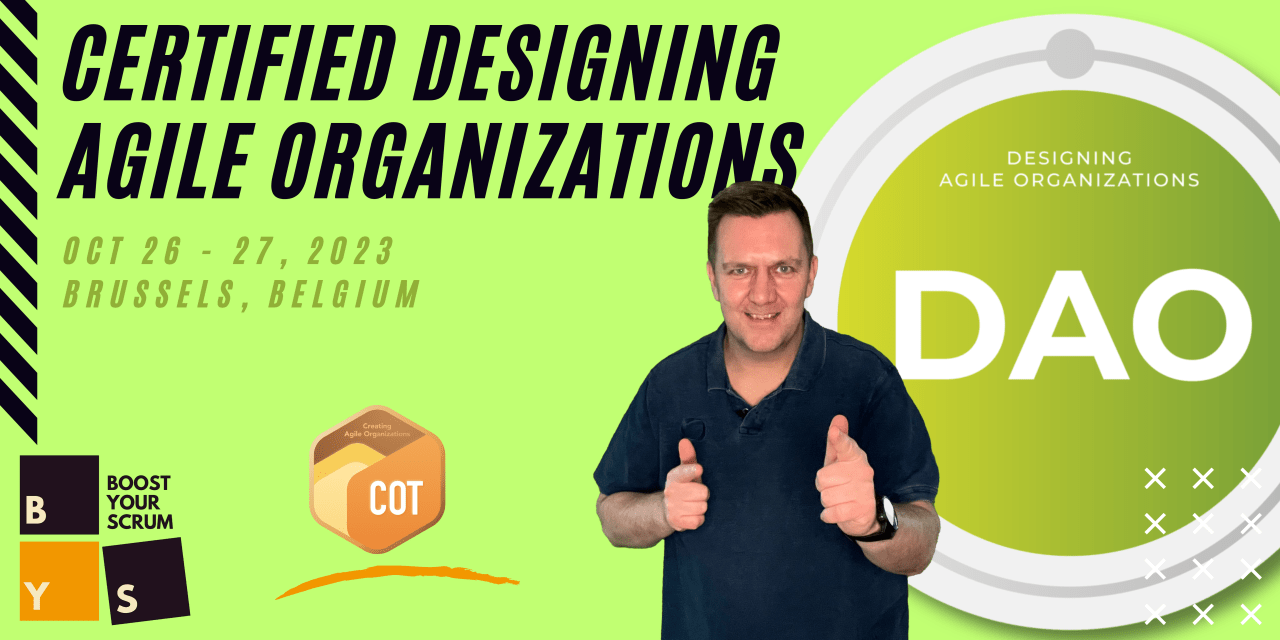 Certified Designing Agile Organizations