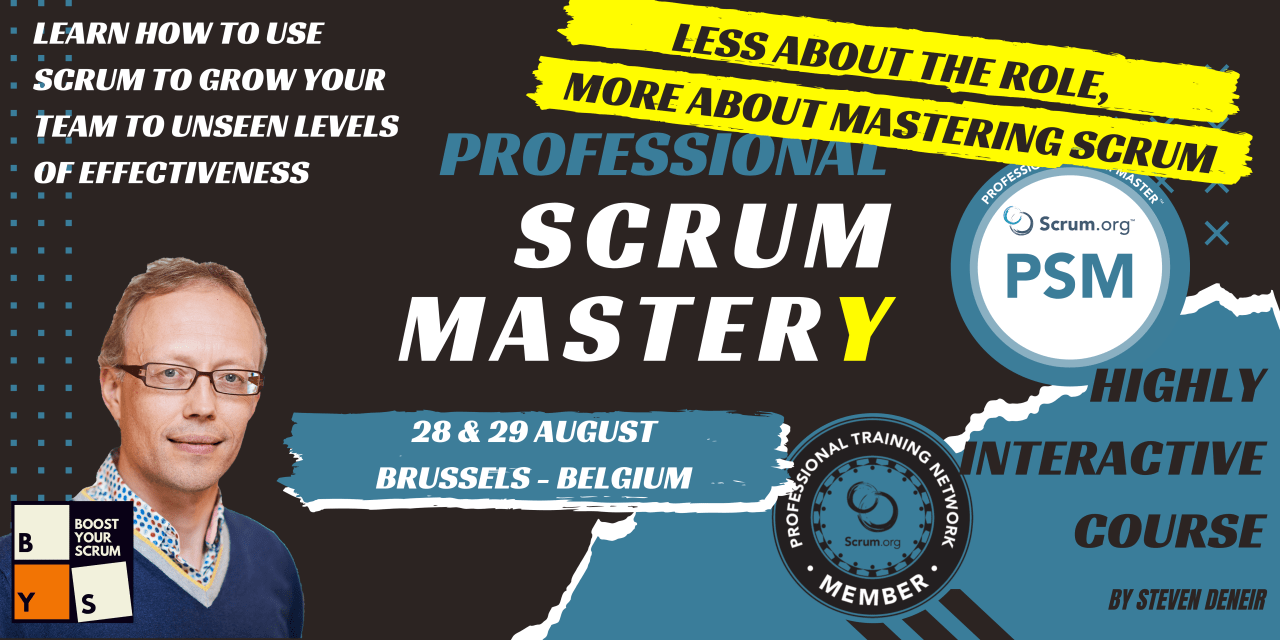 Professional Scrum MasterY