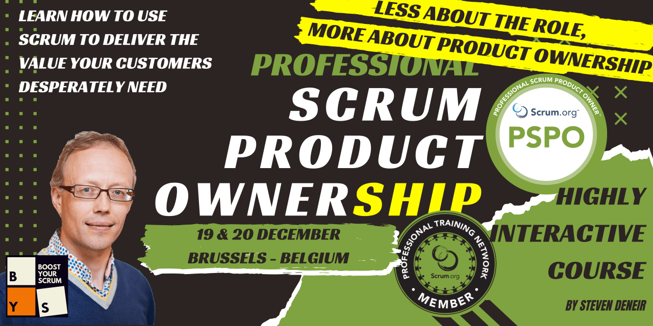 Professional Scrum Product OwnerSHIP