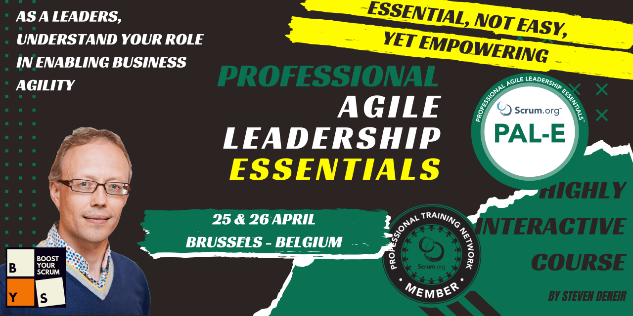Professional Agile Leadership - Essentials