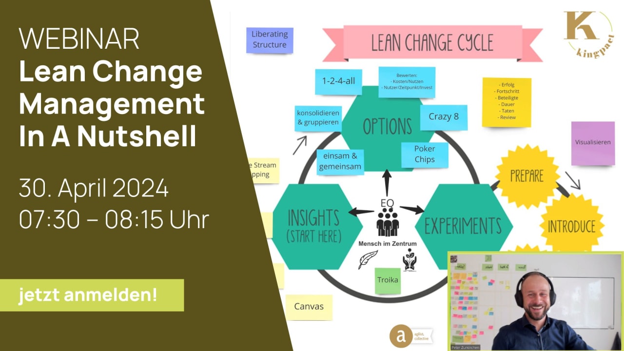 Online Morning Session: Lean Change Management in a Nutshell
