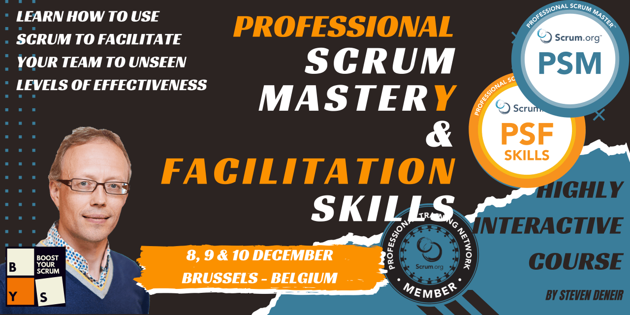 Professional Scrum MasterY with Facilitation Skills