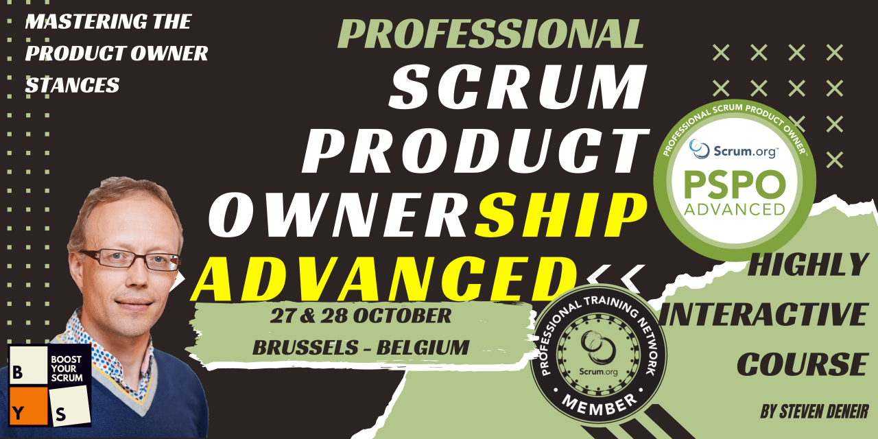 Professional Scrum Product OwnerSHIP - Advanced