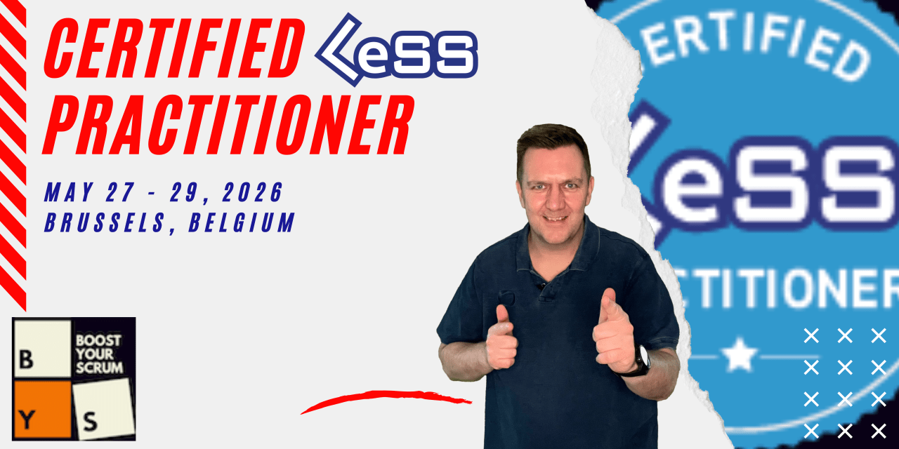 Certified Large-Scale Scrum (LeSS) Practitioner