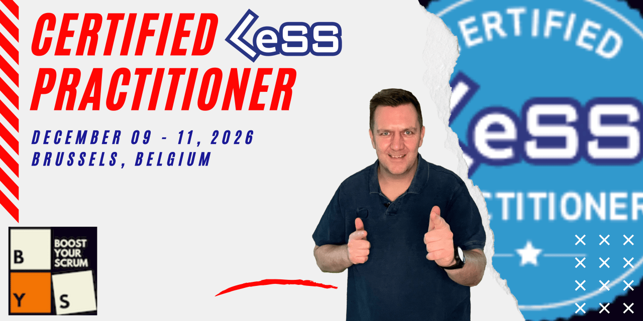 Certified Large-Scale Scrum (LeSS) Practitioner