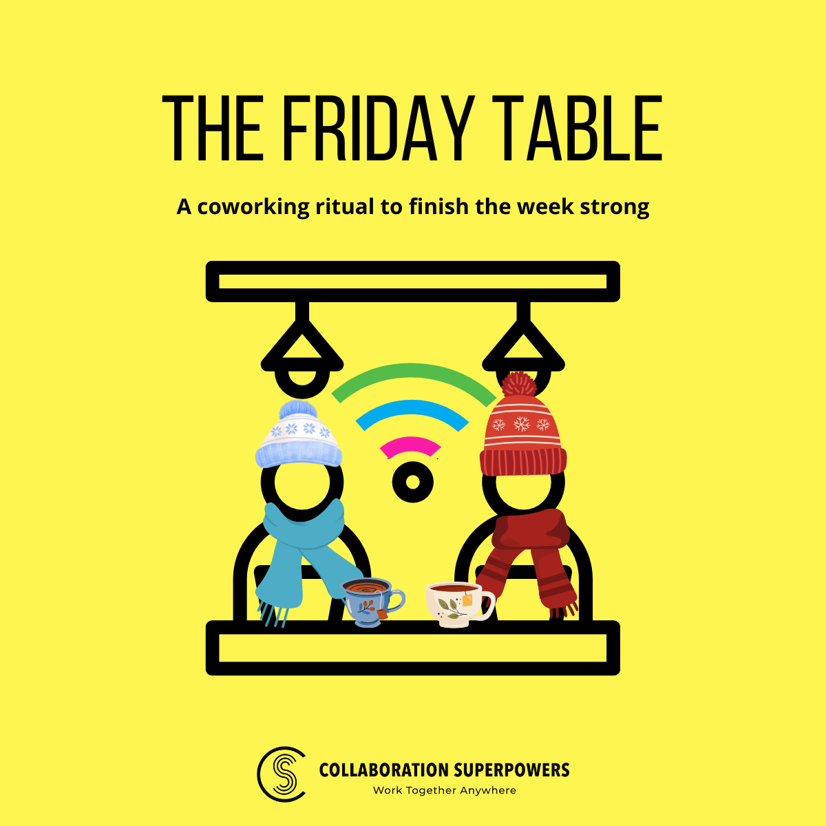 The Friday Table – A Coworking Ritual to Finish the Week Strong