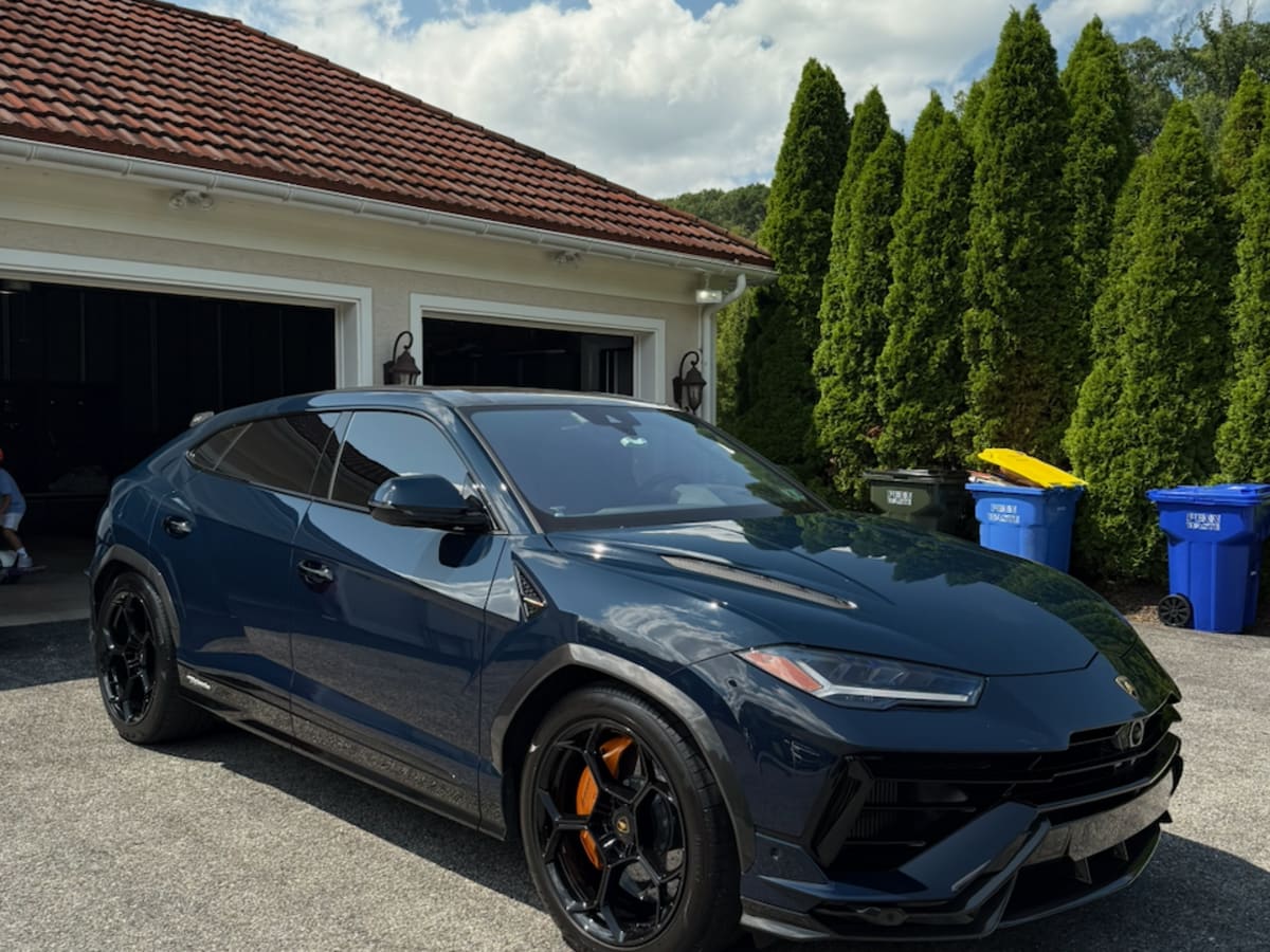 Lamborghini Urus after a mobile detail by The Final Detail