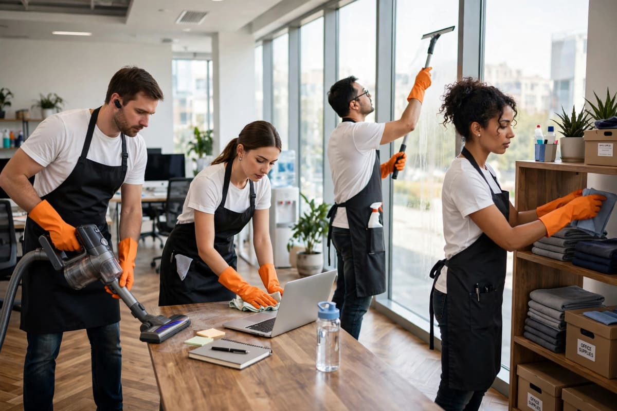Commercial cleaning
