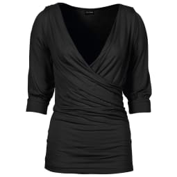 Shirt in Wickeloptik