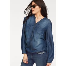 FRAPP Jeansbluse