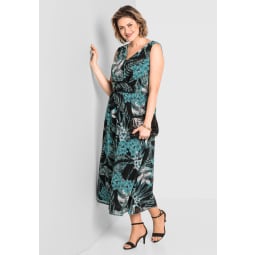 Style Abendkleid, in Wickeloptik