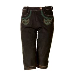 Almsach Lederknicker mit Stickerei