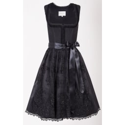 Krüger CANDY COLLECTION designed by Victoria Swarovski, Dirndl midi mit funklenden Pailletten und Perlen