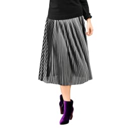 Laura Kent Plisseerock in femininer, schwingender Form